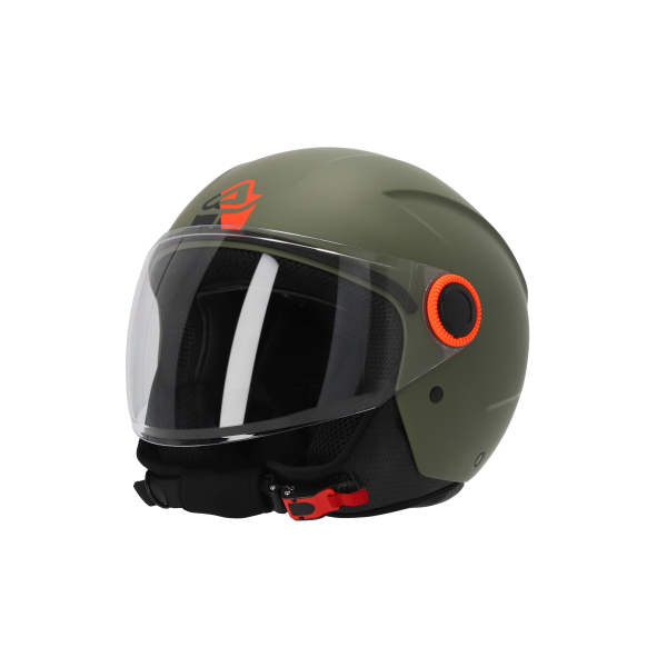 ACERBIS JET BREZZA HELMET MILITARY GREEN XS, 8