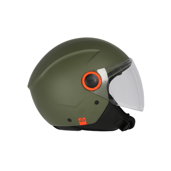 ACERBIS JET BREZZA HELMET MILITARY GREEN XL, 3