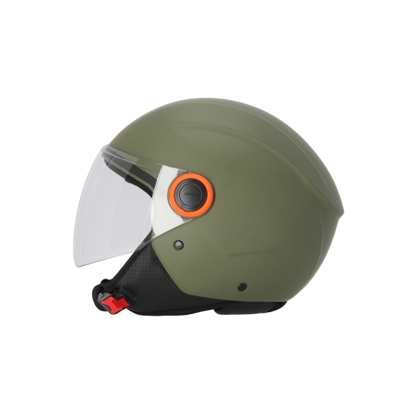 ACERBIS JET BREZZA HELMET MILITARY GREEN XL, 6