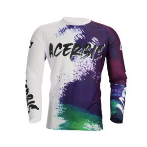ACERBIS JERSEY J-WINDY VENTED BRUSH WHITE/PURPLE M, 2