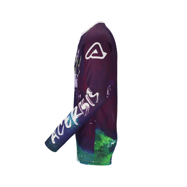 ACERBIS JERSEY J-WINDY VENTED BRUSH WHITE/PURPLE XXL, 6