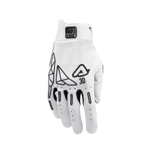 ACERBIS GLOVES X-FLEX 2.0 WHITE L, 3