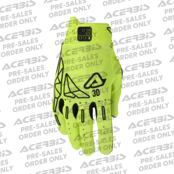 ACERBIS GLOVES X-FLEX 2.0 FLUO YELLOW M, 3