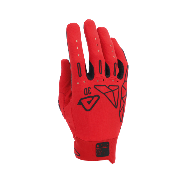 ACERBIS GLOVES X-FLEX 2.0 RED S, 5