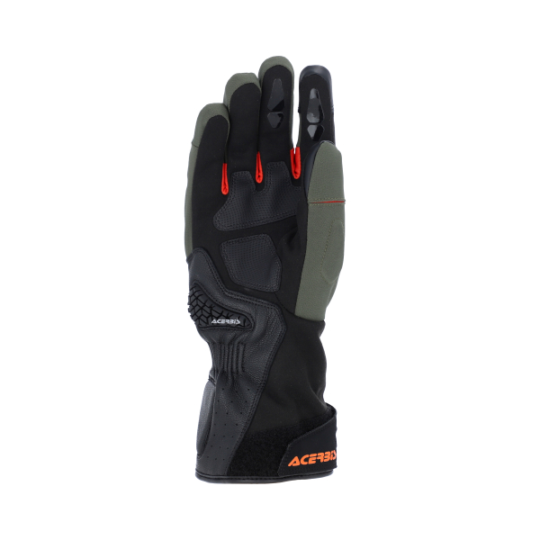 ACERBIS CE CROSSOVER WP GLOVES BLACK/GREEN XS, 3
