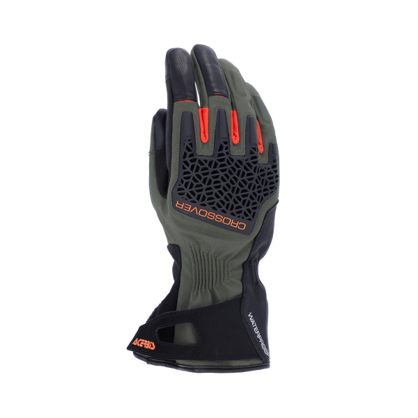 ACERBIS CE CROSSOVER WP GLOVES BLACK/GREEN L, 4