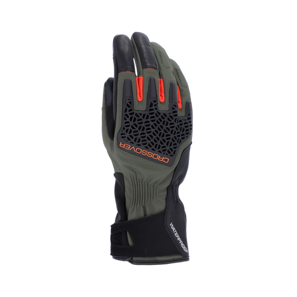 ACERBIS CE CROSSOVER WP GLOVES BLACK/GREEN L, 6