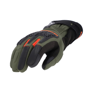 ACERBIS CE CROSSOVER WP GLOVES BLACK/GREEN L, 5