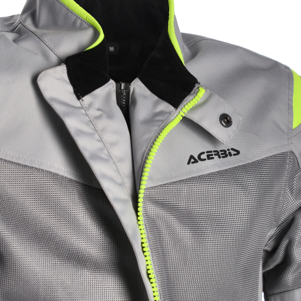 ACERBIS CE RAMSEY VENTED 2.0 JACKET GREY/YELLOW L, 4