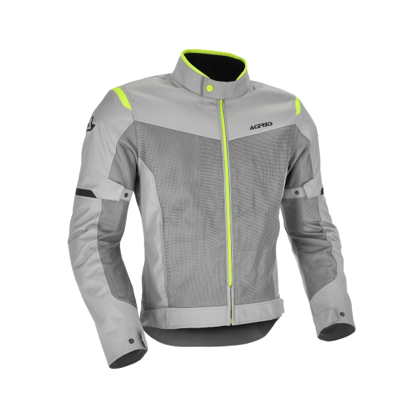 ACERBIS CE RAMSEY VENTED 2.0 JACKET GREY/YELLOW XXL, 12