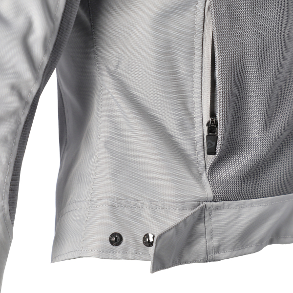 ACERBIS CE RAMSEY VENTED 2.0 LADY JACKET LIGHT GREY XS, 9