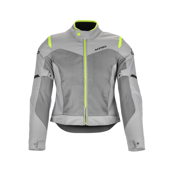 ACERBIS CE RAMSEY VENTED 2.0 LADY JACKET GREY/YELLOW XL, 4