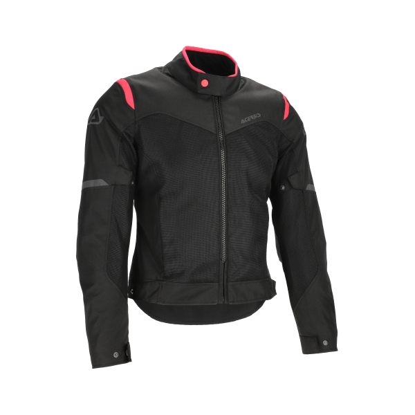 ACERBIS CE RAMSEY VENTED 2.0 LADY JACKET BLACK/PINK M, 11