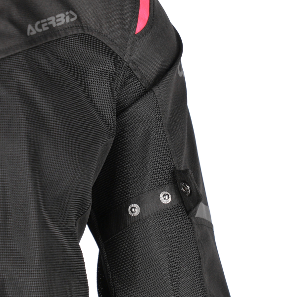 ACERBIS CE RAMSEY VENTED 2.0 LADY JACKET BLACK/PINK L, 11