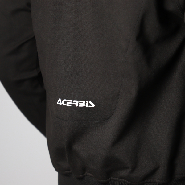 ACERBIS FLY HOODIE BLACK/WHITE S, 9