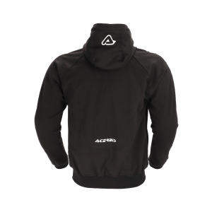 ACERBIS FLY HOODIE BLACK/WHITE S, 4