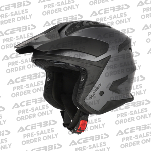 ACERBIS JET ARIA EVO METALLIC HELMET DARK GREY XS