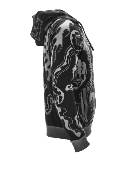 ACERBIS SWEATSHIRT SP CLUB SPEEDWAY GRAPHITE S, 2