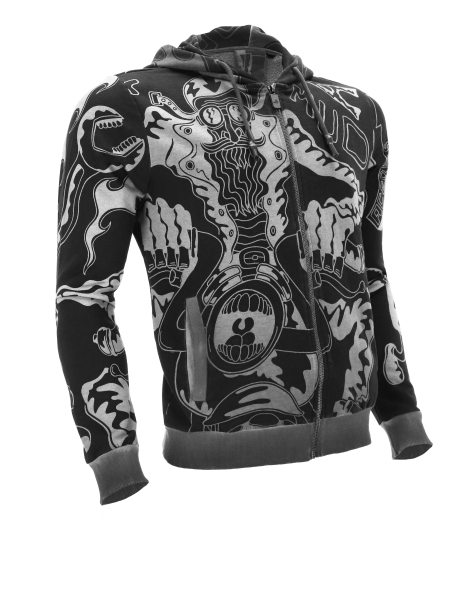 ACERBIS SWEATSHIRT SP CLUB SPEEDWAY GRAPHITE S, 3