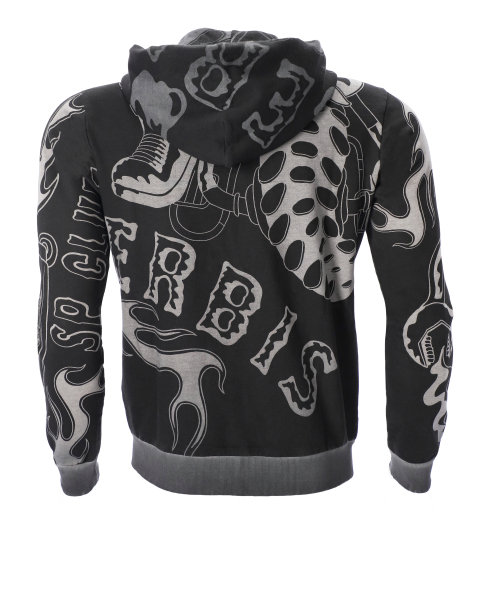 ACERBIS SWEATSHIRT SP CLUB SPEEDWAY GRAPHITE S, 4