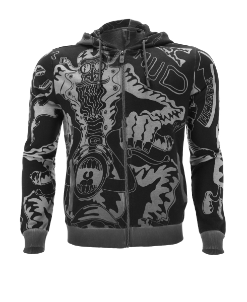 ACERBIS SWEATSHIRT SP CLUB SPEEDWAY GRAPHITE S, 5