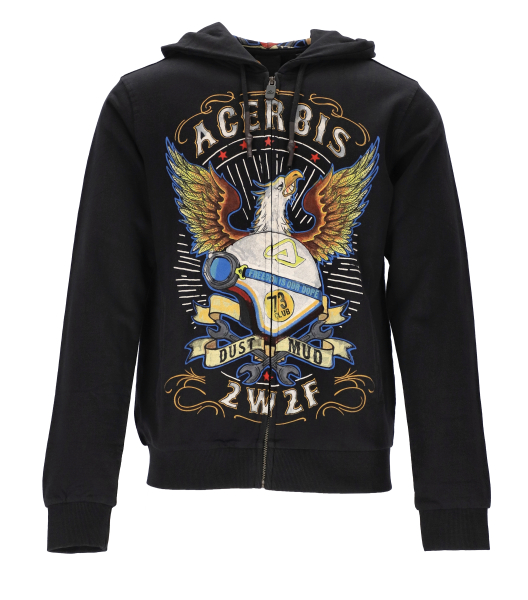 ACERBIS SWEATSHIRT SP CLUB EAGLE BLACK M, 3