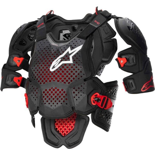 Armura de protectie ALPINESTARS A-10 V2 FULL CHEST Negru/Rosu XL/XXL, 3