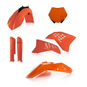 ACERBIS FULL PLASTIC KIT FOR KTM ORANGE