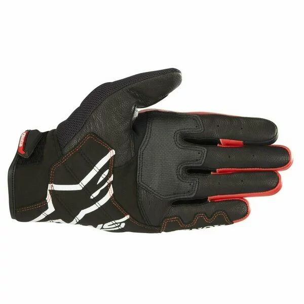 Manusi de piele vara Alpinestars SMX-2 V2 AIR CARBON Honda Edition, 4