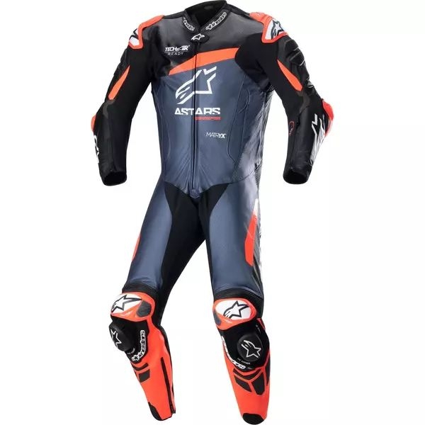 Combinezon de piele race 1 piesa ALPINESTARS GP PLUS V4, 6