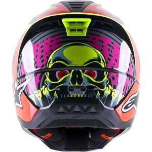 Casca cross-enduro Alpinestars Supertech S-M5 SOLAR FLARE, 8