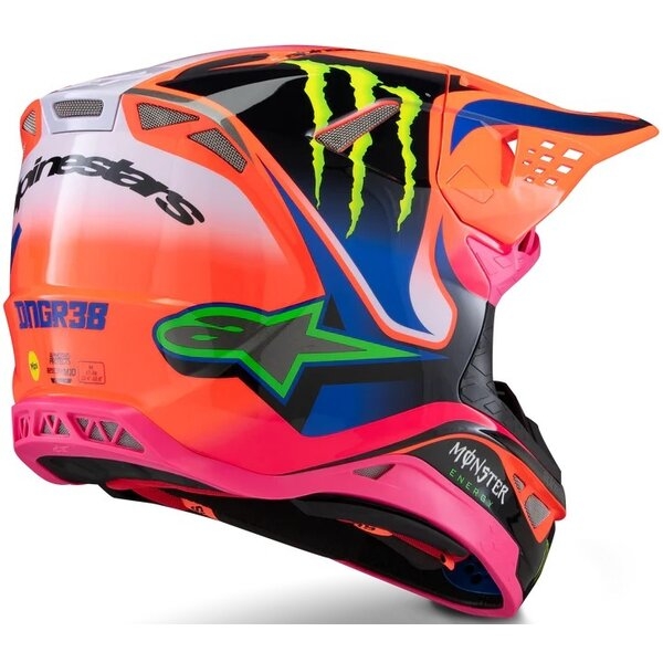 Casca cross-enduro ALPINESTARS SUPERTECH S-M10 DEEGAN MONSTER ECE06, 5