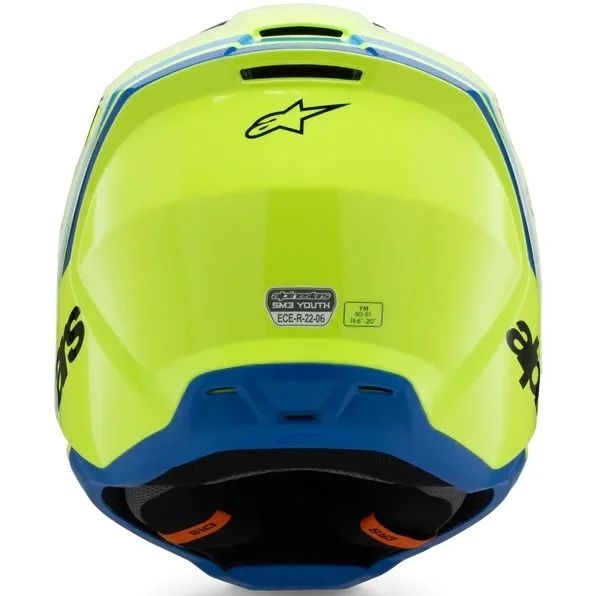 Casca cross-enduro de copii ALPINESTARS S-M3 YOUTH RADIUM ECE06, 9