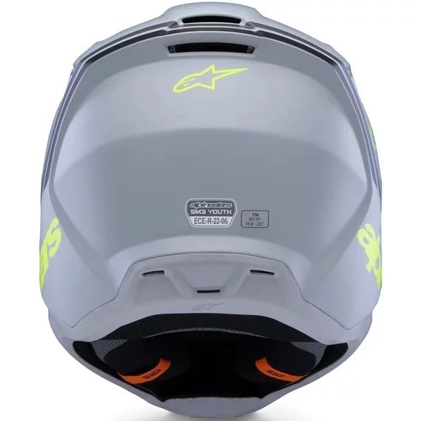 Casca cross-enduro de copii ALPINESTARS S-M3 YOUTH RADIUM ECE06, 10