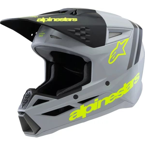 Casca cross-enduro de copii ALPINESTARS S-M3 YOUTH RADIUM ECE06, 15