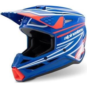 Casca cross-enduro de copii ALPINESTARS S-M3 YOUTH WURX ECE06, 23
