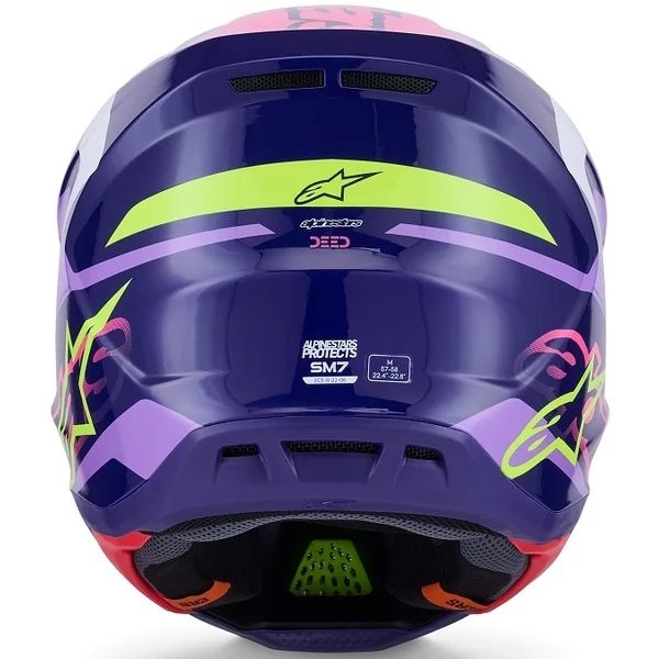 Casca cross-enduro ALPINESTARS SUPERTECH S-M7 DEED ECE06, 8