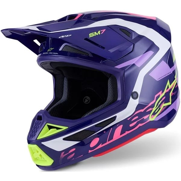 Casca cross-enduro ALPINESTARS SUPERTECH S-M7 DEED ECE06, 17