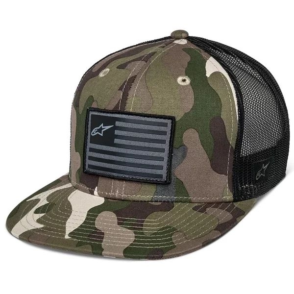 Sapca ALPINESTARS FLAG FLAT TRUCKER Hat, 4
