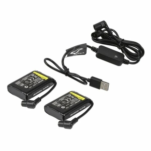 Kit baterie + Incarcator USB MACNA 7,4V / 2,2 A pentru Manusi/Sosete cu incalzire