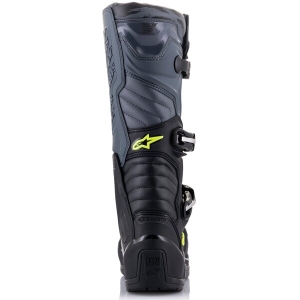 Cizme cross-enduro ALPINESTARS TECH 5 BOOT 45.5 Alb/Gri/Rosu fluo, 14