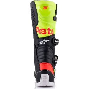 Cizme cross-enduro ALPINESTARS TECH 5 BOOT 45.5 Alb/Gri/Rosu fluo, 16