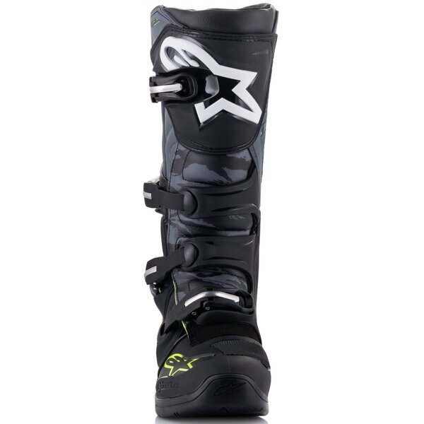 Cizme cross-enduro ALPINESTARS TECH 5 BOOT 42 Negru/Alb/Portocaliu, 14