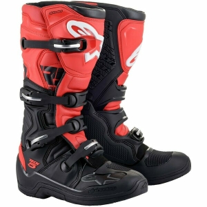 Cizme cross-enduro ALPINESTARS TECH 5 BOOT 42 Negru/Alb/Portocaliu, 6