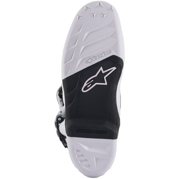 Cizme cross-enduro ALPINESTARS TECH 7 BOOT 45.5 Negru/Alb/Turcoaz, 24