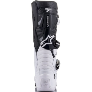 Cizme cross-enduro ALPINESTARS TECH 7 BOOT 45.5 Negru/Alb/Turcoaz, 18