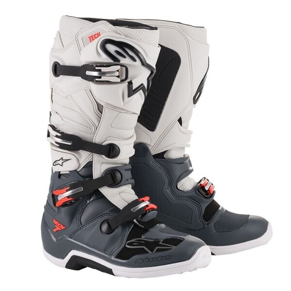 Cizme cross-enduro ALPINESTARS TECH 7 BOOT 44.5 Albastru inchis/Albastru deschis, 23