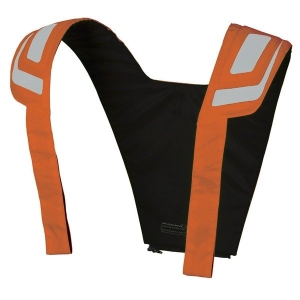 Vesta reflectorizanta MACNA VISION VEST N S Portocaliu fluo, 5