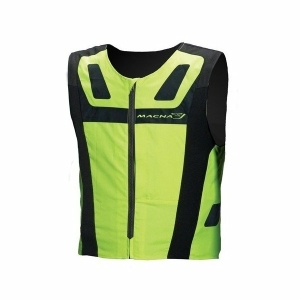Vesta reflectorizanta MACNA VISION 4 ALL PLUS M Galben fluo, 4