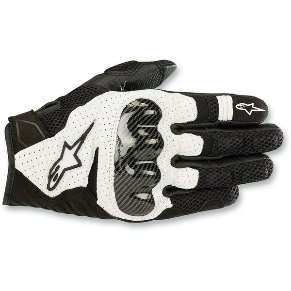 Manusi de piele vara Alpinestars SMX-1 AIR V2 M Negru, 5